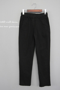 sale)캐쥬얼면배기-pants(블랙)20%DC