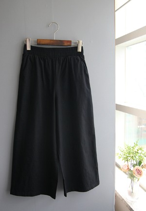 9부아랑통-pants(블랙)
