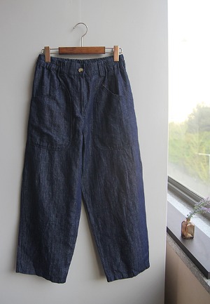린넨인디고포켓-jeans